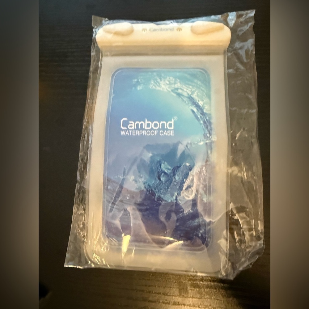 NWT Cambond | Waterproof Phone Case | White and Clear - Picture 2 of 5